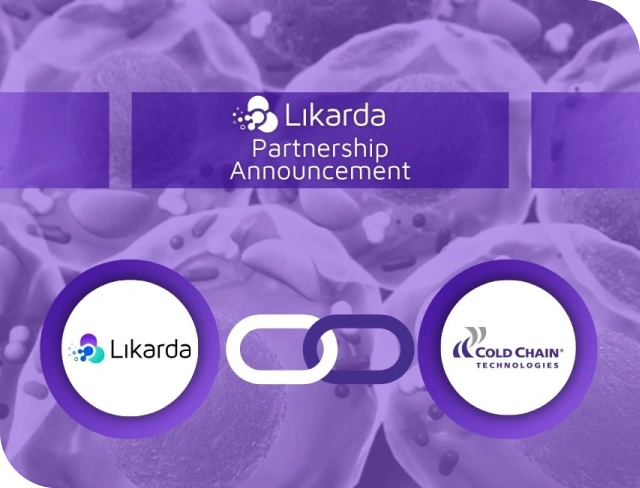 Likarda Partnership announcement between Likarda and Cold Chain Technologies.